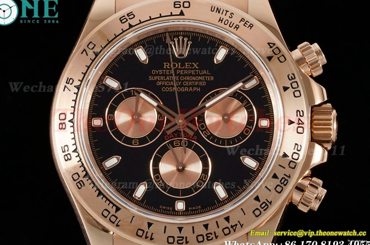 SH4130 Daytona 40mm Weight) Gold QF Black RG RG 116505 V3(Gain 0420